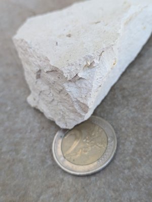 Conical impressions.